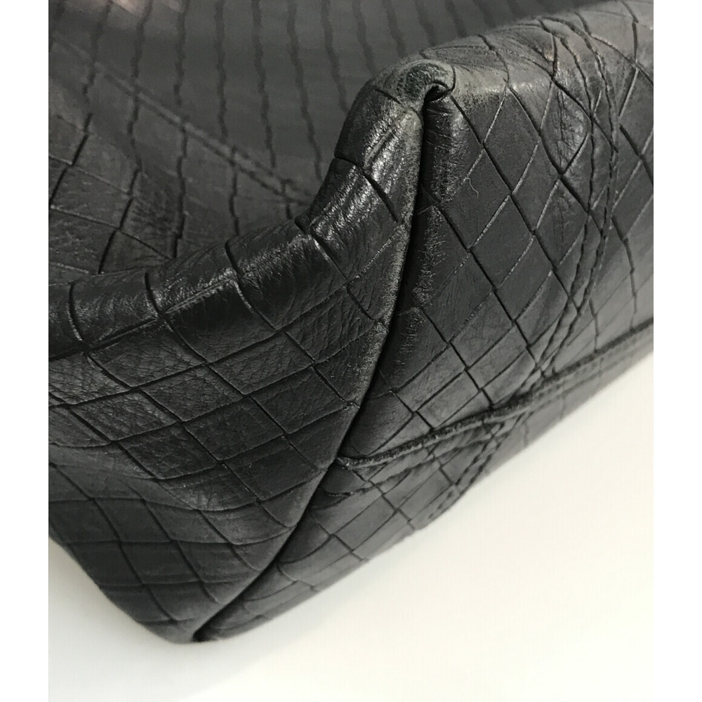 Bottega Veneta Intrecciato Leather Business Bag Black - Picture 7 of 8